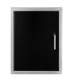 Wildfire 16" x 22" The Ranch Black Stainless Steel Vertical Single Door (WF-VSD1622-BSS)